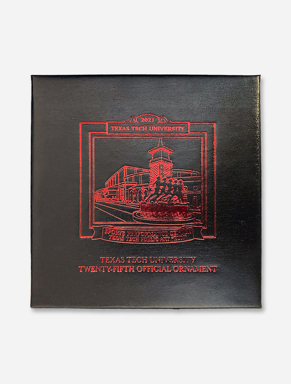 Texas Tech Red Raiders 2021 "Sports Performance Center" 25th Official Ornament