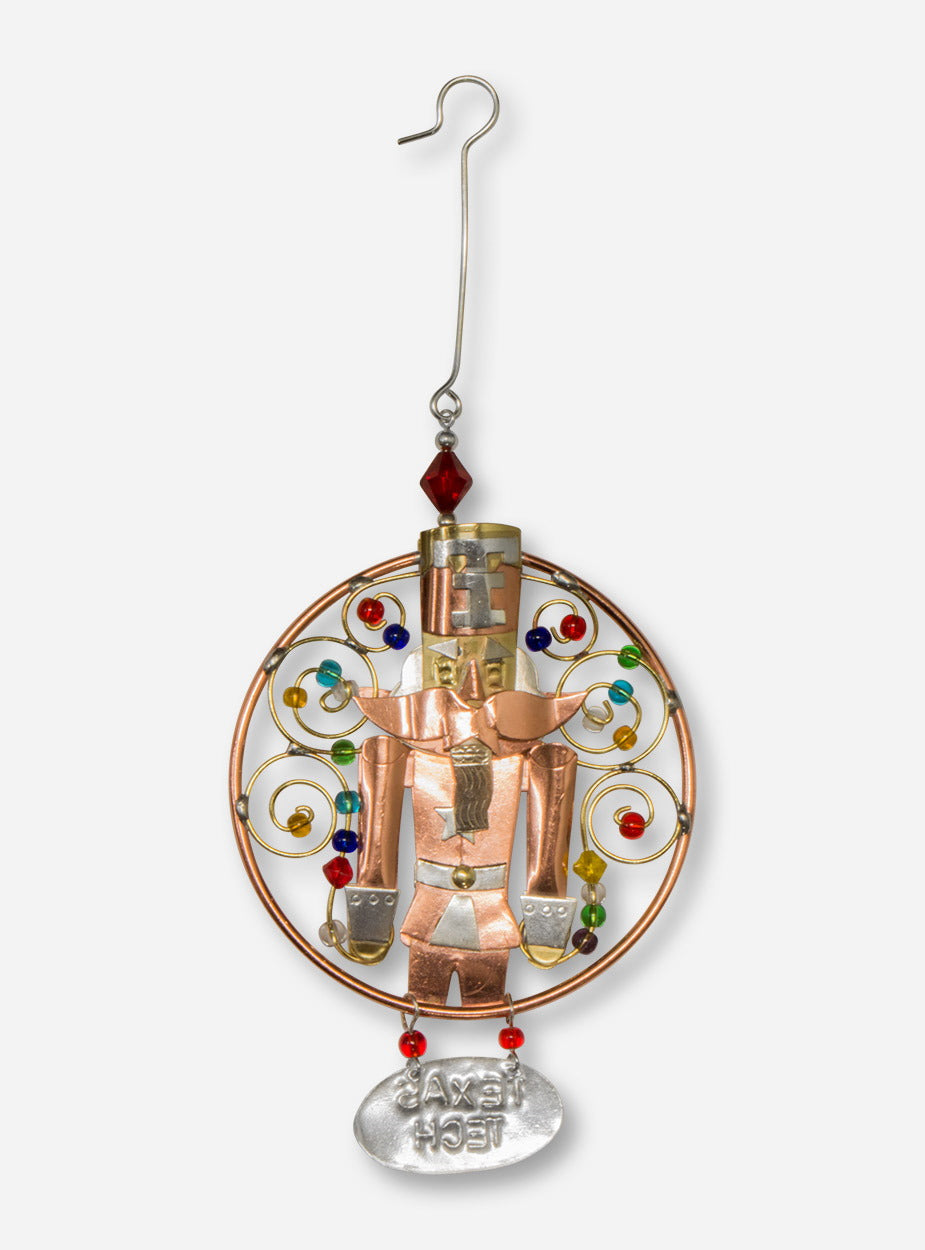 Copper Texas Tech Nutcracker Ornament