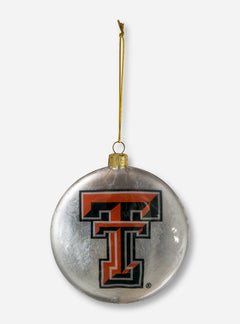 Sterling Double T Silver Ball Ornament