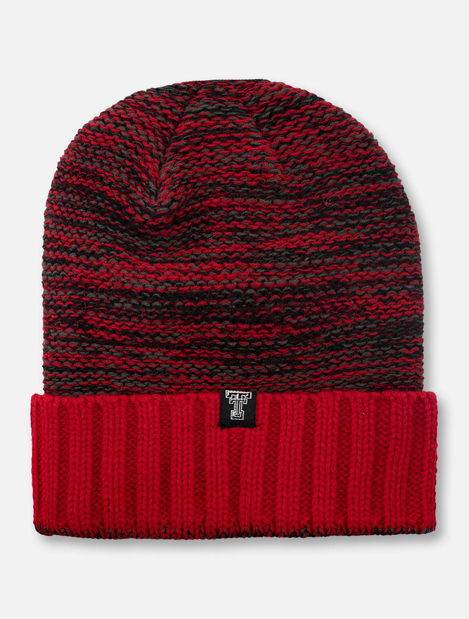 Top of the World Texas Tech Double T "Oblique" YOUTH Knit Beanie