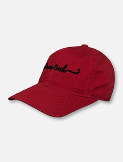 Legacy Texas Tech Red Raiders "Scripted" YOUTH Red Adjustable Cap