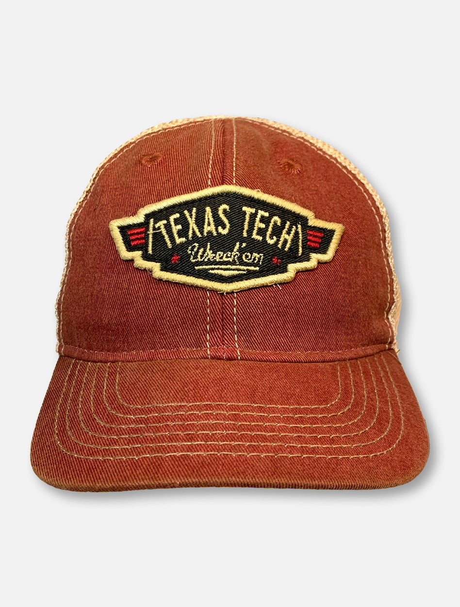 Legacy Texas Tech Red Raiders "The Wings" YOUTH Trucker Snapback Cap