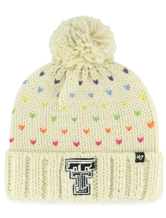 47 Brand Texas Tech Double T "Sprinkles" YOUTH Cuffed Beanie