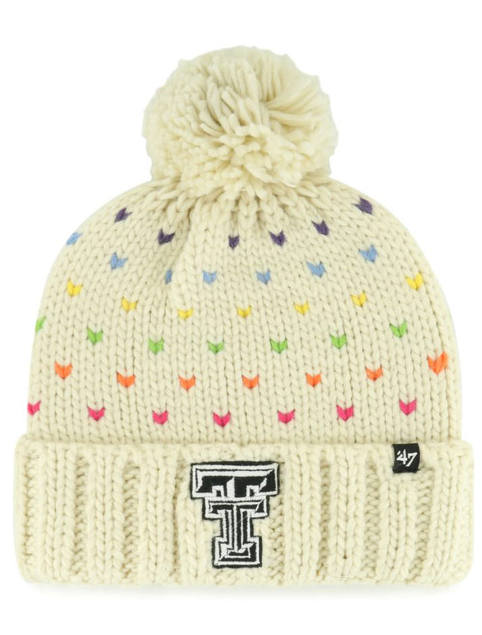 47 Brand Texas Tech Double T "Sprinkles" YOUTH Cuffed Beanie