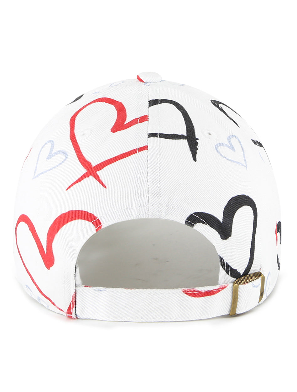 47 Brand Texas Tech Double T "Adore Hearts" YOUTH Adjustable Cap
