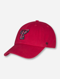 47 Brand Texas Tech "Clean Up" YOUTH Adjustable Strap