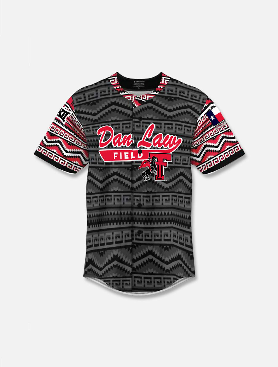 Texas Tech Red Raiders YOUTH "Tadlock Tribute" Saddle Blanket Baseball Jersey