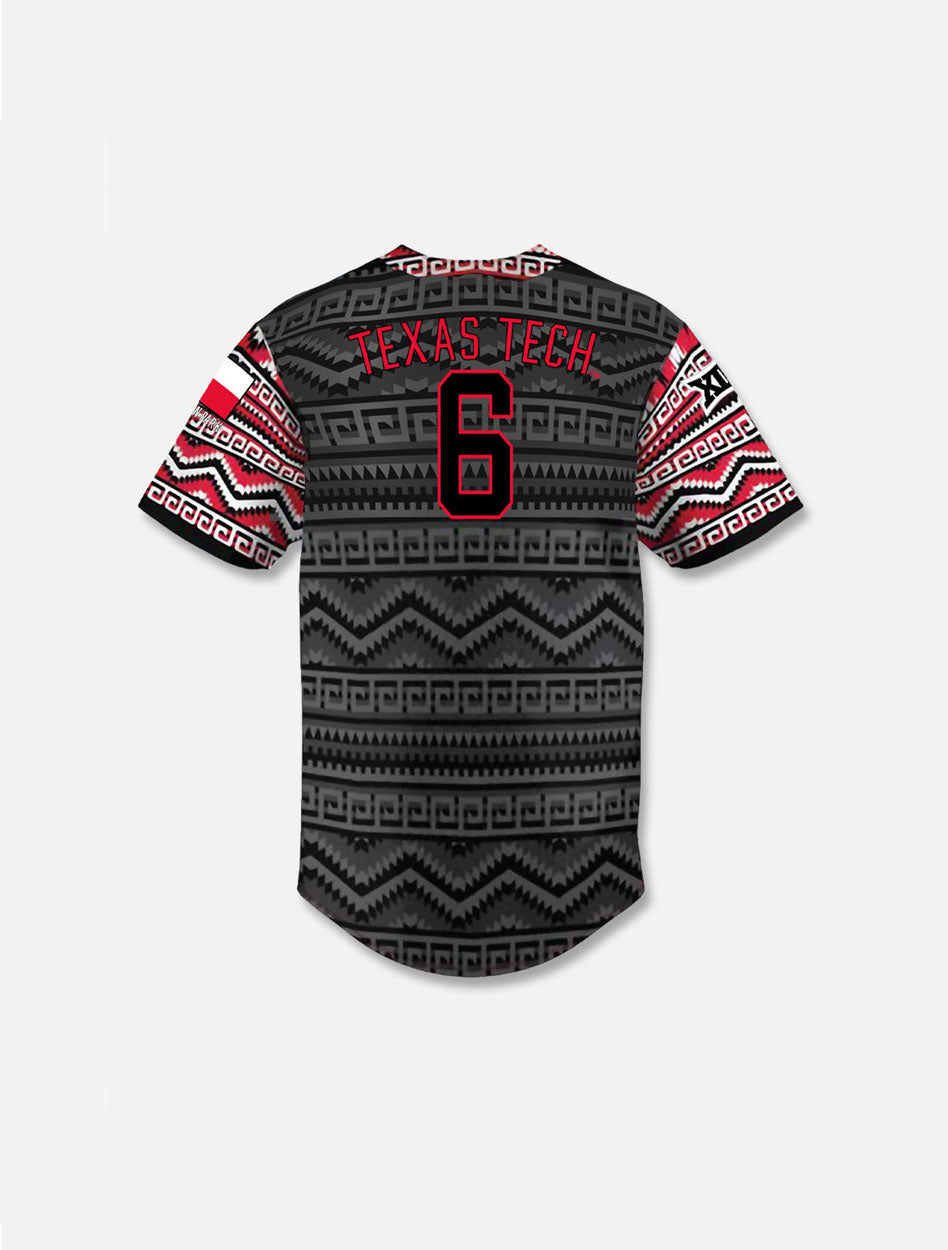 Texas Tech Red Raiders YOUTH "Tadlock Tribute" Saddle Blanket Baseball Jersey