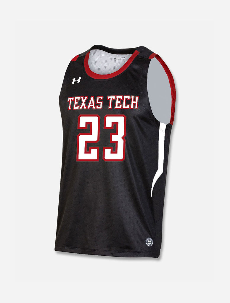 Texas Tech Red Raiders Youth Double T Replica Baseball Jersey in Black, Size: XS, Sold by Red Raider Outfitters