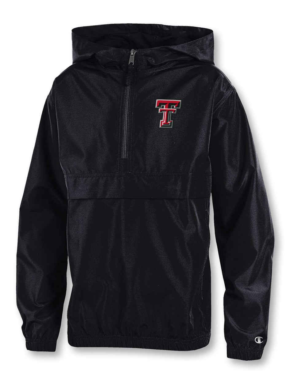 Champion Texas Tech Red Raiders YOUTH "Double T Recruiter" Pack and Go Jacket