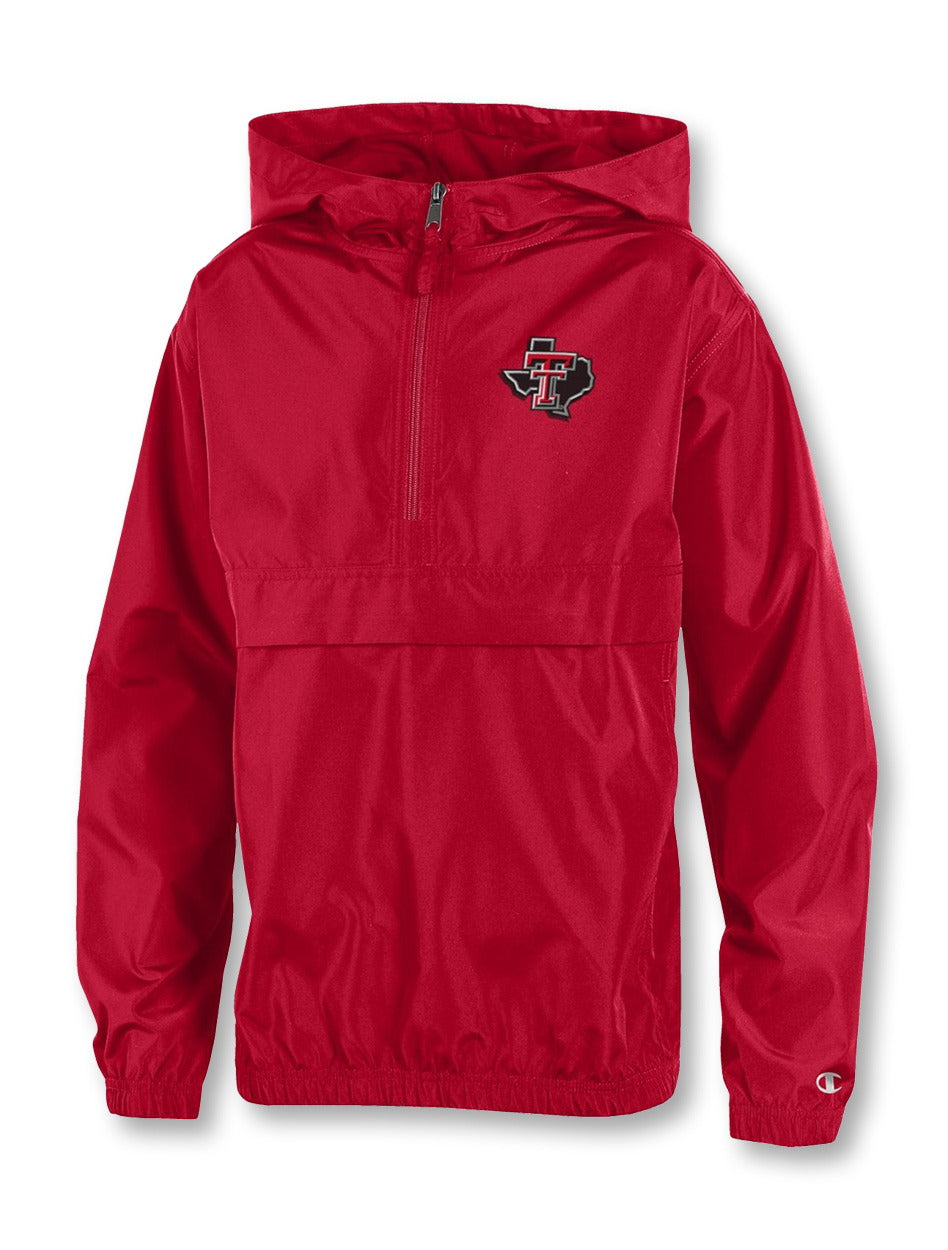 Champion Texas Tech Red Raiders YOUTH "Pride Recruiter" Pack and Go Jacket