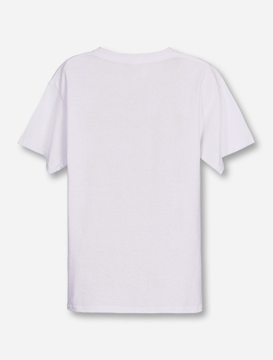 Texas Tech Arch over Lone Star Pride on White  YOUTH T-Shirt