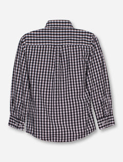 Wes & Willy Texas Tech Gingham KID'S Dress Shirt