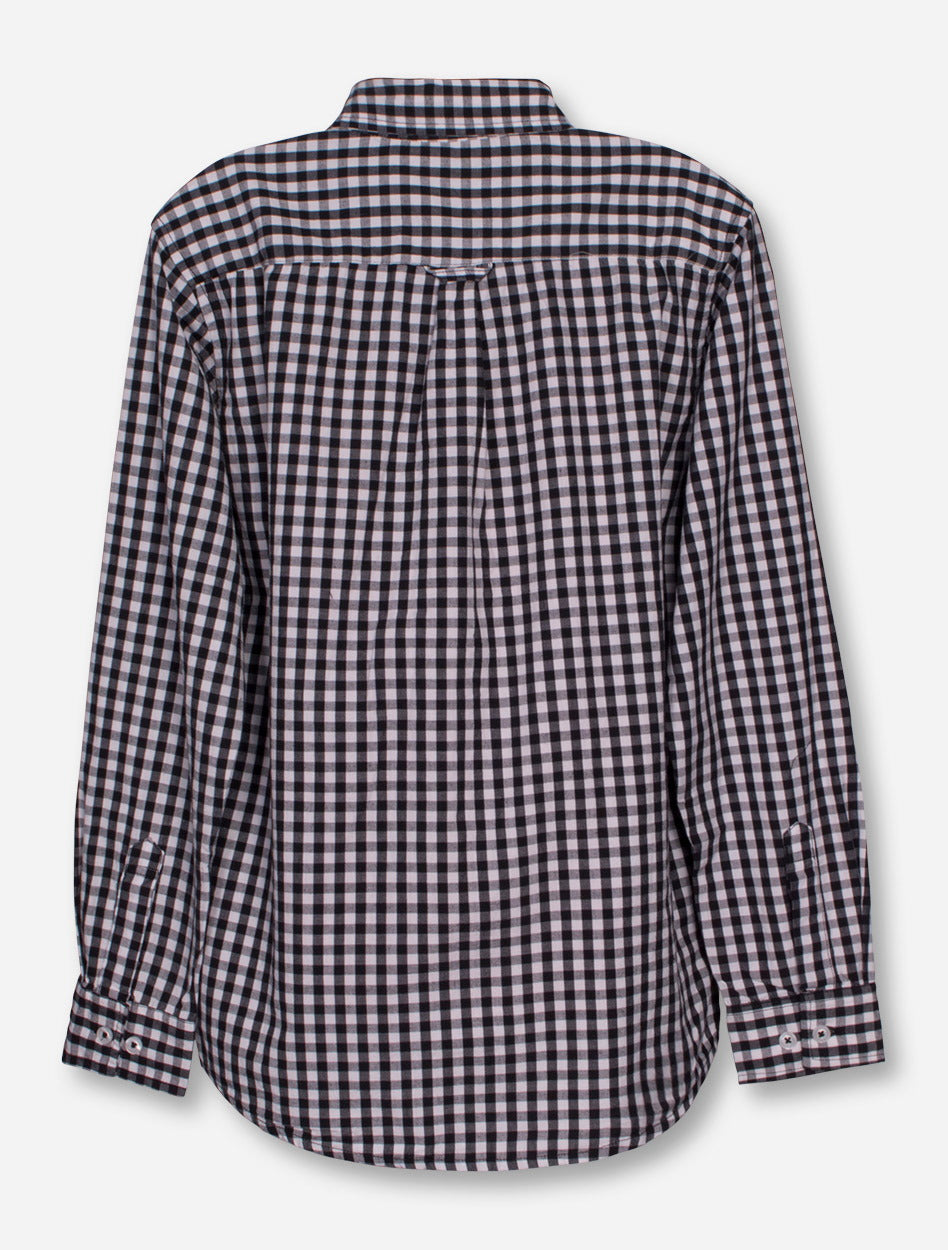 Wes & Willy Texas Tech Gingham YOUTH Dress Shirt