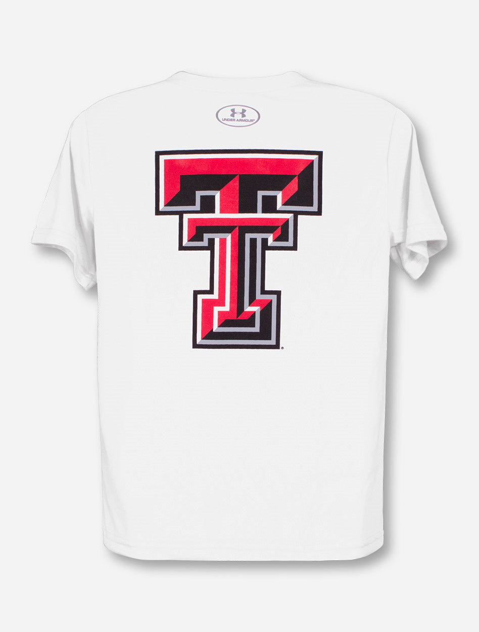 Under Armour Texas Tech Come & Take It YOUTH White T-Shirt