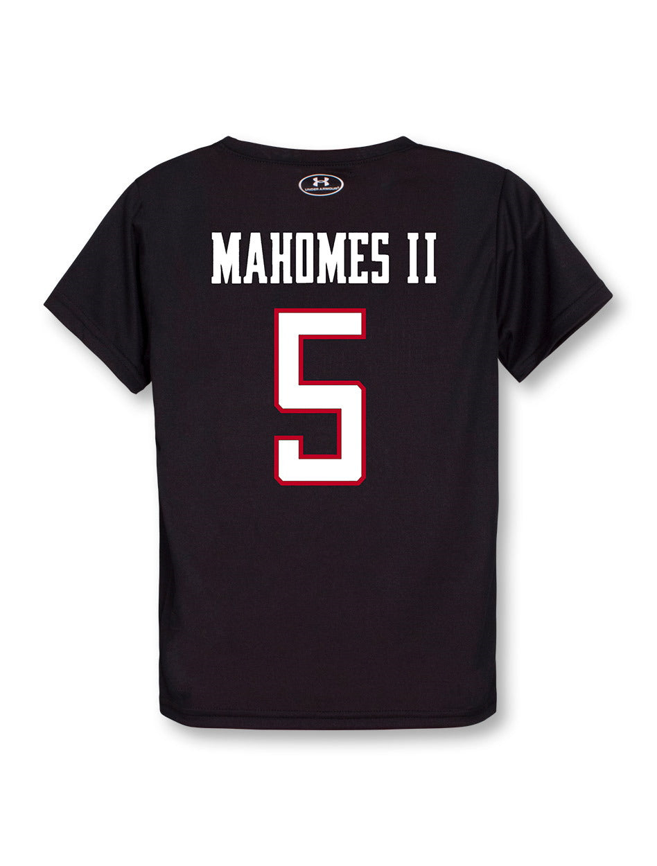 Under Armour Texas Tech Red Raiders Mahomes Guns Up Performance Tee YOUTH Short Sleeve T-Shirt