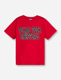 Texas Tech Red Raiders Basketball Stack YOUTH T-Shirt