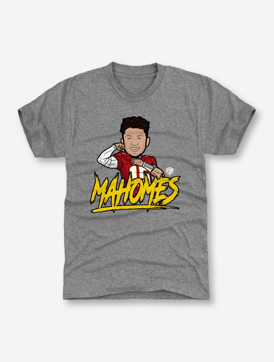 Texas Tech Red Raiders Patrick Mahomes Official Brand  "Mahomes Flex" YOUTH T-Shirt In Grey
