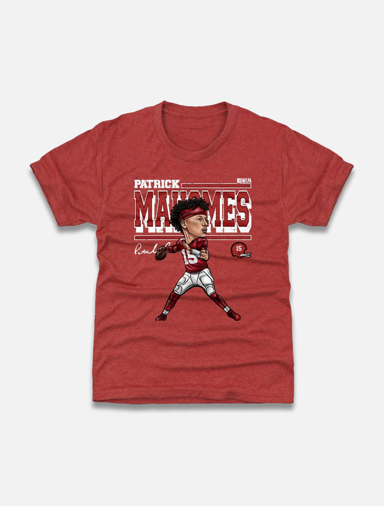 Red Raider Outfitter Texas Tech Patrick Mahomes Sherzie Youth Athletic T-Shirt in Black, Size: XL, Sold by Red Raider Outfitters