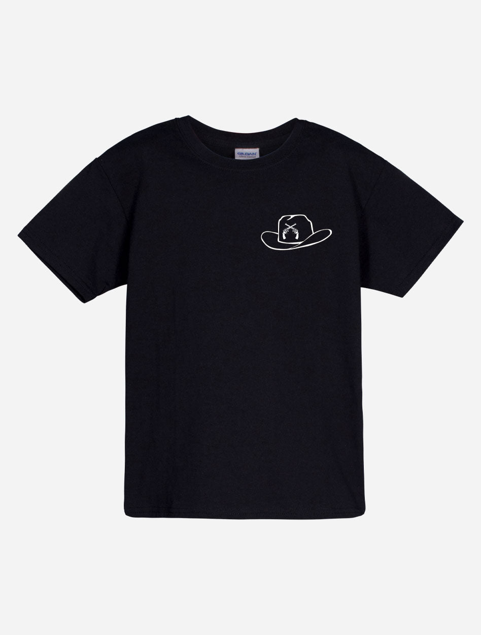 "All Aboard" YOUTH Black T-Shirt