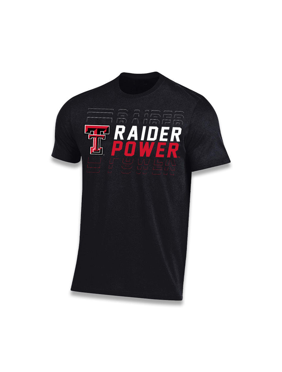 Texas Tech "Raider Power on Repeat" YOUTH Short Sleeve T-shirt
