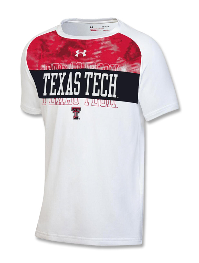 Under Armour Texas Tech Mahomes 2X MVP White Performance Cotton